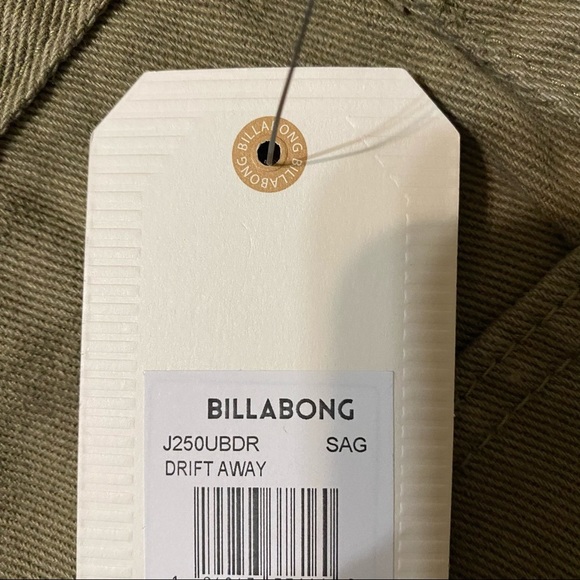 NEW Billabong Drift Away Sage Denim Cutoff Frayed Hem Shorts NWT - Picture 9 of 13